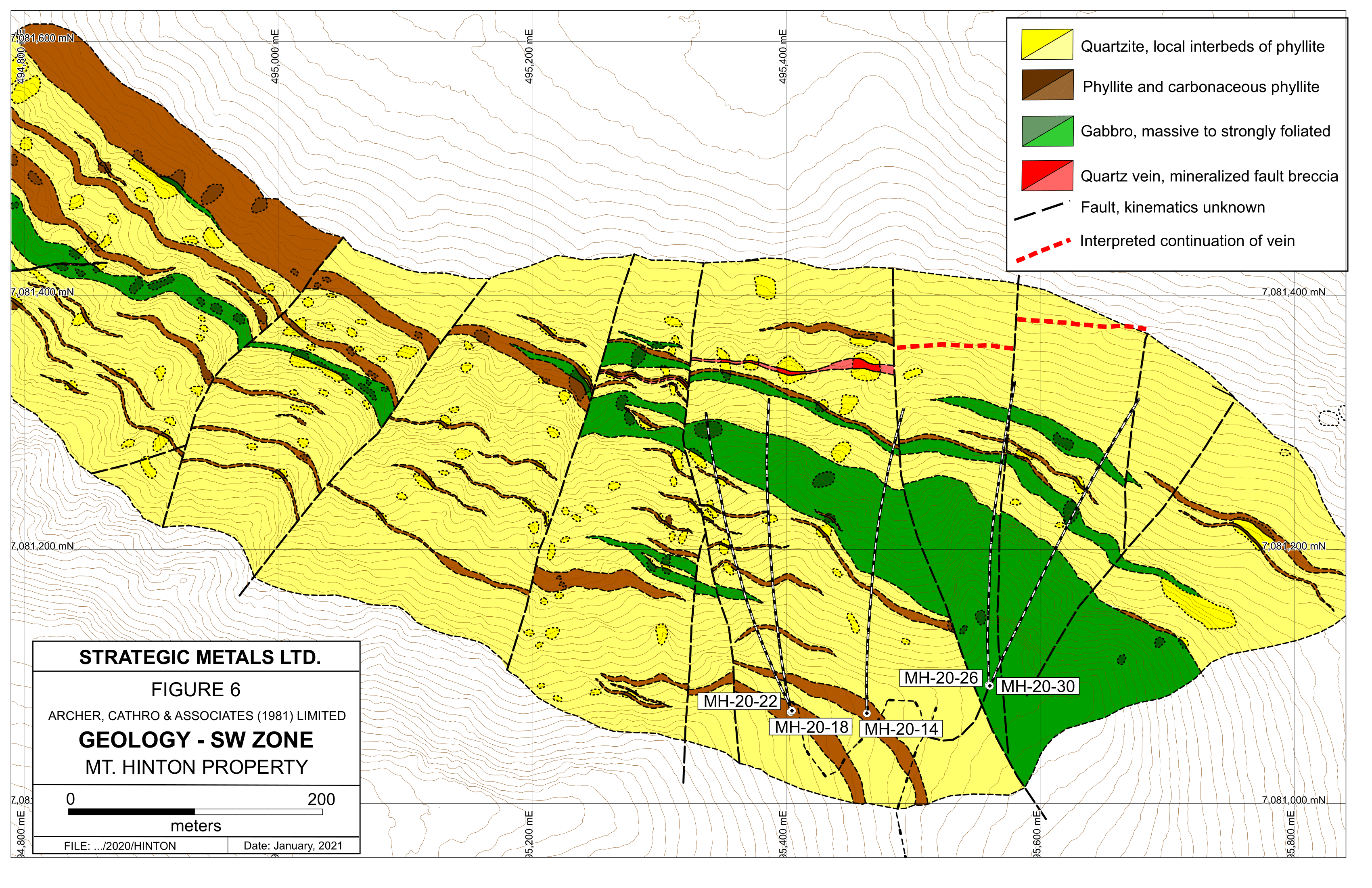 SW Zone Geology